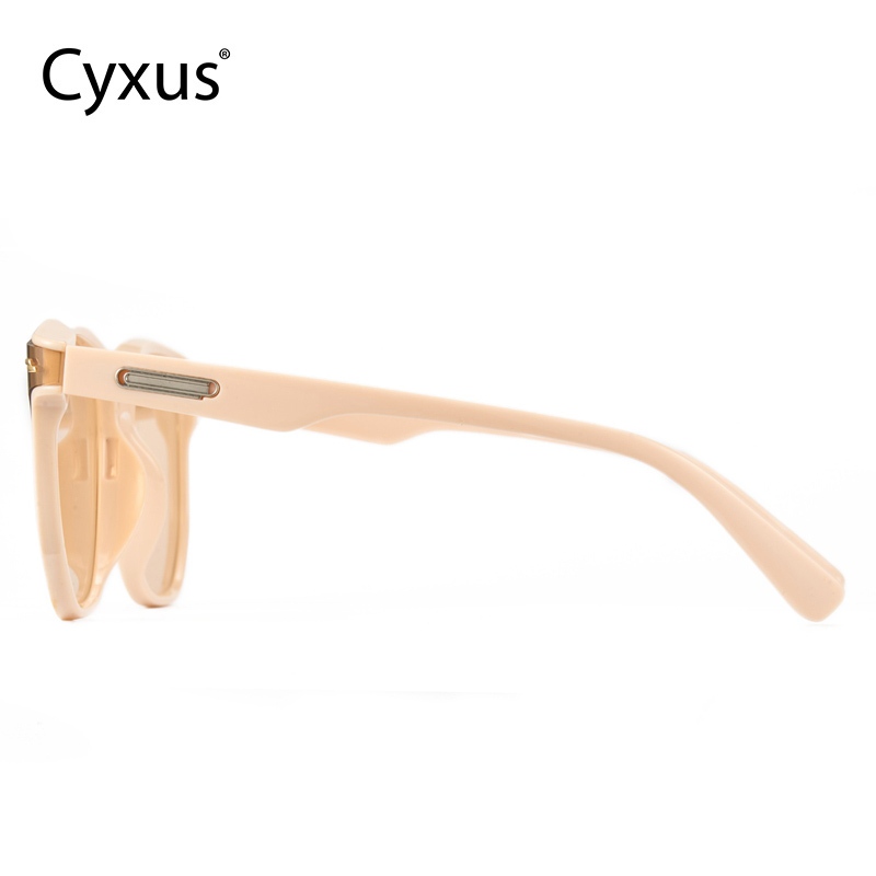 Cyxus Kính Mát Vuông Retro Oversize Thời Trang Cho Nam Nữ Chống Tia UV400 Và Chói Hoàn Hảo Cho Lái Xe Và Cắm Trại 1164