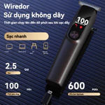 Tông Đơ Cắt Tóc Chuyên Nghiệp Sạc Điện Bộ Tông Đơ Cắt Tóc Đa Năng Hộ Gia Đình Chống Thấm Nước Cắt Tóc Xuyên Biên Giới Bán Chạy — ảnh 3