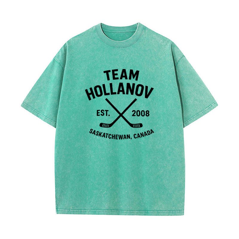 Áo thun oversize vintage phong cách khúc côn cầu lãng mạn, 100% cotton, phù hợp đi dạo phố