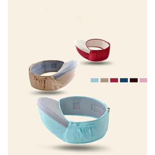Địu Hông Em Bé Ghế Ngồi Thoáng Khí, Đai Địu Ergonomic Chống Cong Vẹo Cột Sống, Có Túi Đựng Tiện Lợi