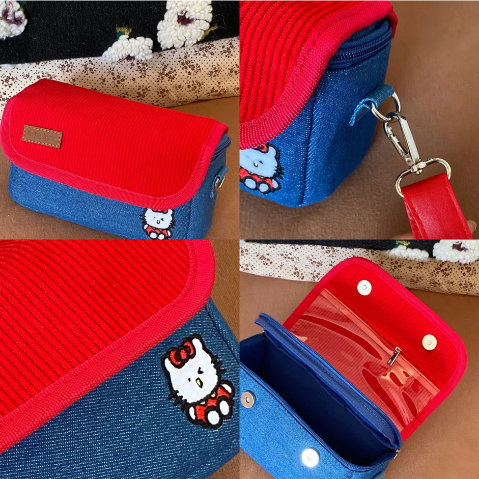 HelloKitty DJI pocket3 Túi lưu trữ Túi đựng máy ảnh đeo chéo dễ thương action5 Túi phụ kiện100204