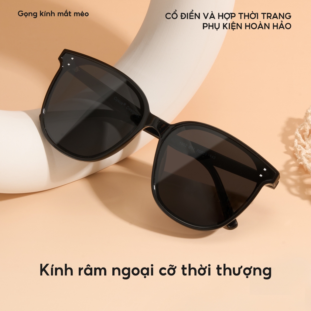 Cyxus Kính Phân Cực Chống Tia UV400 Chống Chói Cho Cả Nam Và Nữ Phù Hợp Lái Xe Và Cắm Trại 1902
