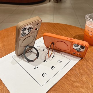 Ốp điện thoại từ tính hình tròn hình chữ B tương phản màu Yadun sang trọng Thích hợp cho iPhone 11 12 13 14 15 16 17 Pro Max 2 trong 1 Bộ chống rơi tất cả trong một