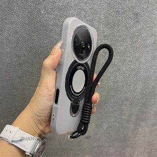 Ốp Lưng Cho Redmi A3 Vỏ Điện Thoại Màu Kẹo 2 Trong 1 Silicon Mềm Thẩm Mỹ Có Giá Đỡ Điện Thoại Kim Loại Và Dây Buộc
