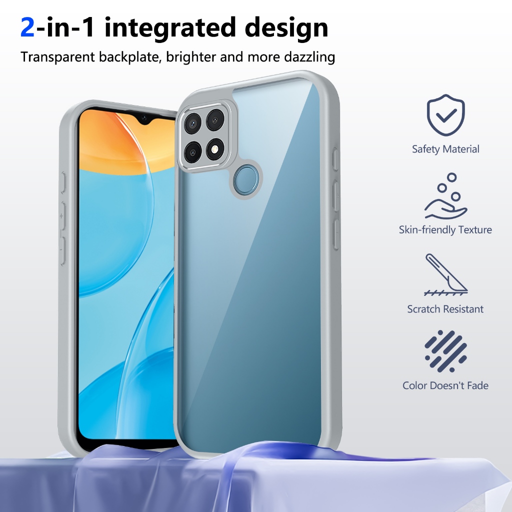 Ốp Điện Thoại Chống Sốc Chống Trầy Xước Bảo Vệ Camera Toàn Bộ Phù Hợp Cho OPPO A15 / A15S / A35 4G / A16 / A16S / A54S / A16E / A16K