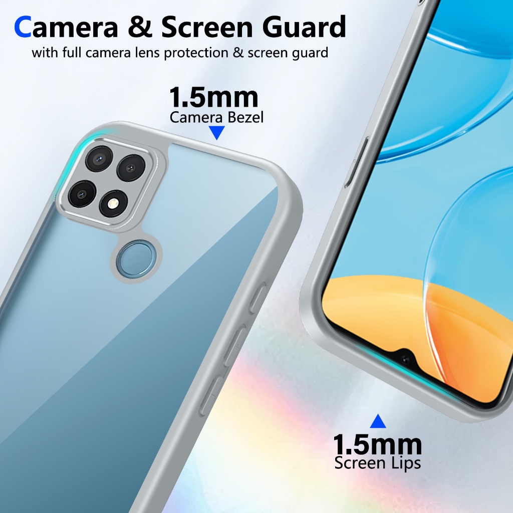 Ốp Điện Thoại Chống Sốc Chống Trầy Xước Bảo Vệ Camera Toàn Bộ Phù Hợp Cho OPPO A15 / A15S / A35 4G / A16 / A16S / A54S / A16E / A16K