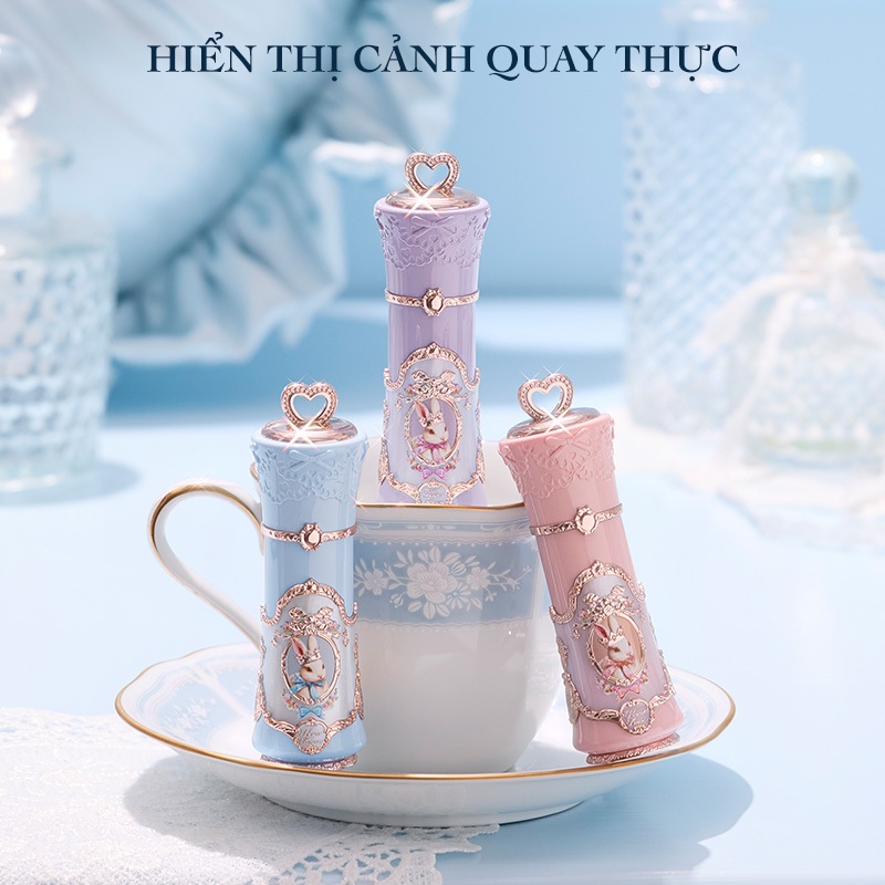 [Live] Flower Knows Bunny Garden Collection Kem dưỡng môi đám mây 5ml