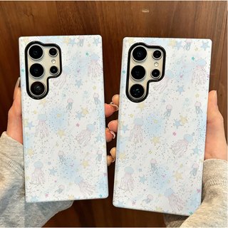 Ốp bảo vệ họa tiết sứa Gradient thích hợp cho ốp điện thoại di động Samsung s26 s26ultra s22u s23 plus s23FE s24 s25 plus A55 A56 A36