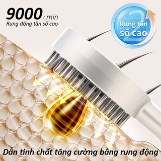 Lược massage da đầu điện NIPLIFE HB-01 Scalp - Hộp đựng serum tích hợp - Hồng ngoại - Chống nước
