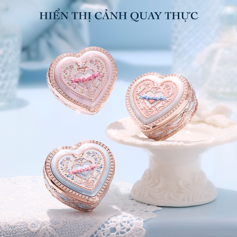 [Live] Bộ sưu tập Flower Knows Bunny Garden Blush đông khô 5g