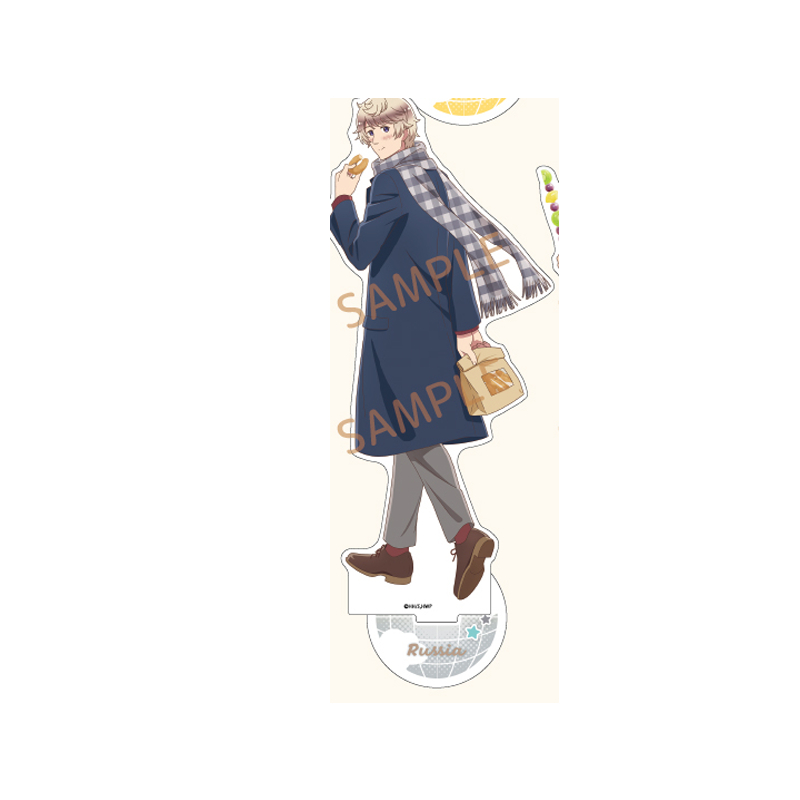 Hetalia World Stars - "Ăn Trong Khi Đi Bộ" Nhân Vật Acrylic Đứng Hình Anime Hàng Hóa