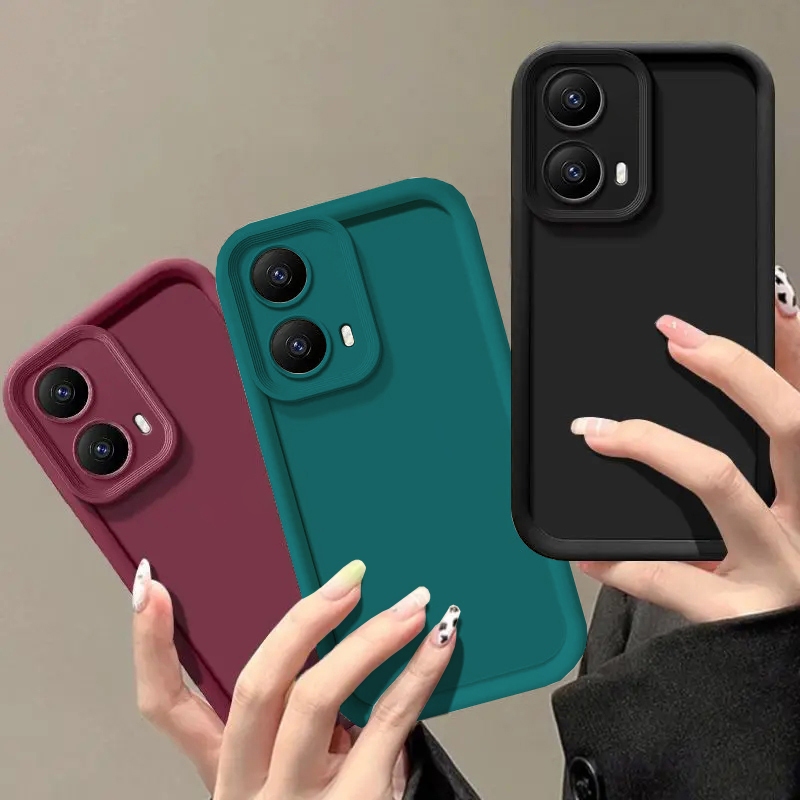 Ốp điện thoại mềm chống rơi dày Motorola Moto Edge 50 / 50 Neo / S50 / 50 Pro / 50 Ultra / 50 Fusion / 60 Fusion / Edge 60S / 60 Stylus 4G 5G Vỏ silicon mềm chống sốc