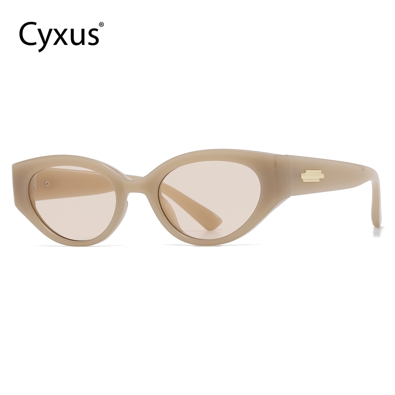 Cyxus Kính Mát Y2K Thời Trang Gọng Mắt Mèo Chống Tia UV400 Cho Nam Và Nữ Phù Hợp Đi Biển Và Hoạt Động Ngoài Trời 1067