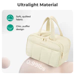 BAGSMART Túi đựng đồ vệ sinh du lịch Túi đựng mỹ phẩm nhẹ có túi xách nữ xách du lịch đựng mỹ phẩm đồ du lịch đa năng — ảnh 3