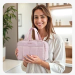 BAGSMART Túi đựng đồ vệ sinh du lịch Túi đựng mỹ phẩm nhẹ có túi xách nữ xách du lịch đựng mỹ phẩm đồ du lịch đa năng — ảnh 7