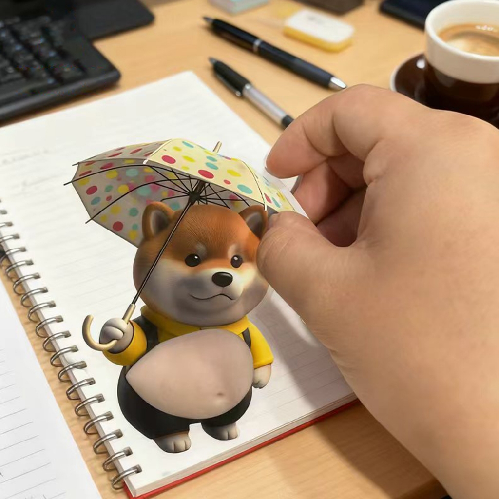 Dễ Thương Bong Bóng Dán Squeezable Dễ Thương Vui Nhộn Đề Can Trẻ Em Sổ Lưu Niệm Đề Can Hình Dán Động Vật Cho Tiệc Gia Đình