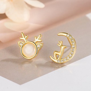 Mẫu mới bông tai retro nữ nhẹ và sang trọng