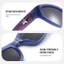 Cyxus Kính Râm Unisex UV400 Phong Cách Tương Lai Ôm Trọn Mắt Thể Thao Và Thời Trang 1084
