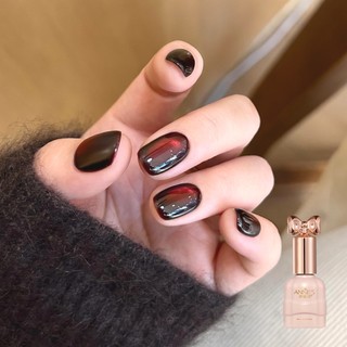 [ANNIES] Deep Red Cat 's Eye Nail Polish Keo làm trắng Cherries Rượu vang sâu Cửa hàng làm móng tay màu đỏ chuyên dụng