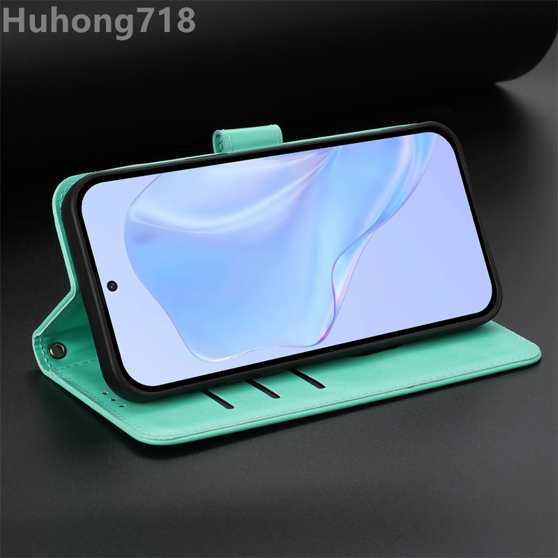 Dành Cho Umidigi A15 A15C A15T G9 G100 Note 9 90 100 Power 7 7S Max 5G Ốp Lật Có Giá Đỡ Thẻ TPU Mềm Silicon Bảo Vệ Toàn Diện Chống Sốc Sạc Không Dây Tương Thích