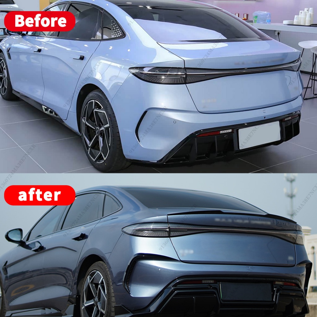 Cho BYD Seal 2022 2023 2024 2025 DM-i hoặc EV Cánh lướt gió phía sau Cánh lệch gió Boot Sửa đổi môi Phần Phụ kiện điều chỉnh