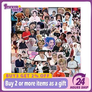 108 Chiếc Kpop Hàn Quốc Bé Trai Nhóm Đi Lạc Trẻ Em Dán DIY Điện Thoại Cốc Nước Chống Thấm Nước Miếng Dán Quạt Quà Tặng