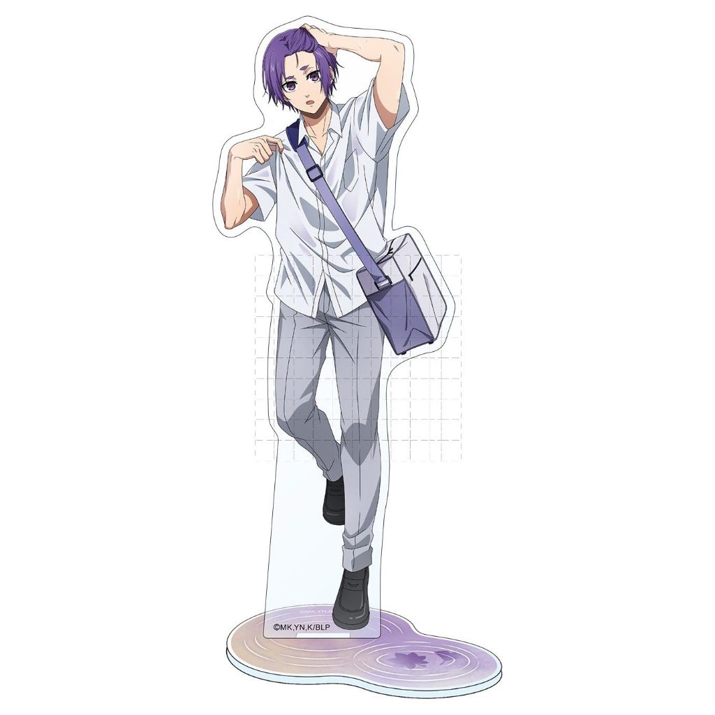 Bộ chân đế Acrylic dòng mưa mùa thu Blue Lock: Bộ sưu tập hình Anime Yoichi Hyoma Rin Reo