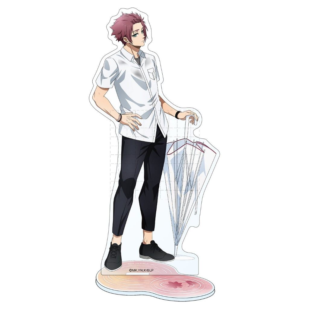 Bộ chân đế Acrylic dòng mưa mùa thu Blue Lock: Bộ sưu tập hình Anime Yoichi Hyoma Rin Reo