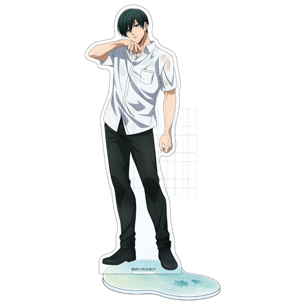 Bộ chân đế Acrylic dòng mưa mùa thu Blue Lock: Bộ sưu tập hình Anime Yoichi Hyoma Rin Reo