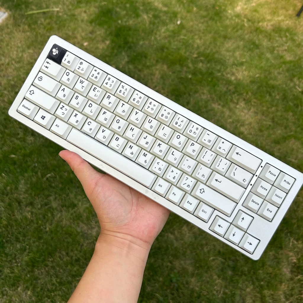 Minimalist Black keycaps  PBT  Dye-sub cherry profile  61/64/68/84/96/980/87/104 keycap set | BigBuy360 - bigbuy360.vn