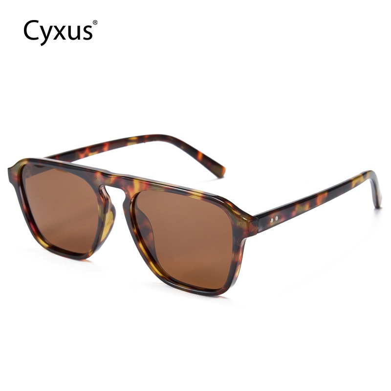 Cyxus Kính Râm Phân Cực Nam Nữ UV400 Tròng Kính Phân Cực Chống Lóa Ô Tô Bãi Biển Thời Trang P1601