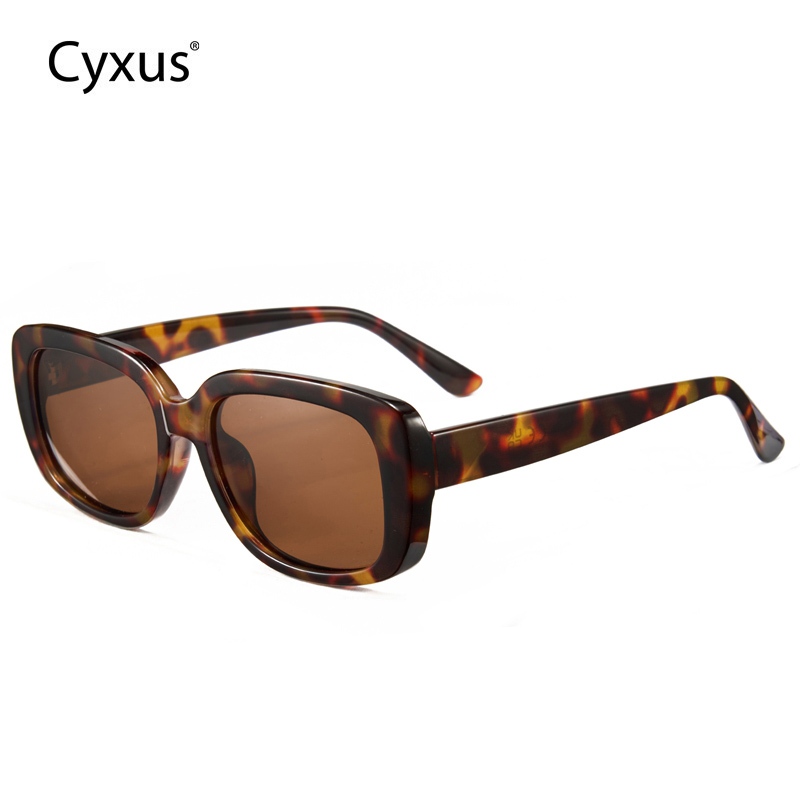 Cyxus Kính Râm Phân Cực UV400 Gọng Butterfly Thời Trang Cho Nam Nữ Chống Lóa Lái Xe Đi Biển P1600