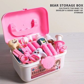 Bộ đồ chơi mô phỏng y tá bác sĩ cho trẻ em, phụ kiện chơi bác sĩ, phù hợp bé trai bé gái
