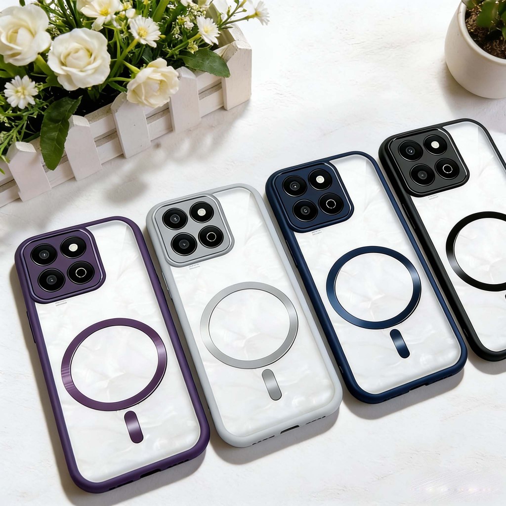 Ốp Điện Thoại Từ Tính Bảo Vệ Camera Chống Trầy Xước Phù Hợp Cho Honor 400 Lite 400 Pro X6C X7C Smar X8B X8C X9B Magic6 Lite X9C X60 Pro X9D X7D 400 Smart 4G 5G