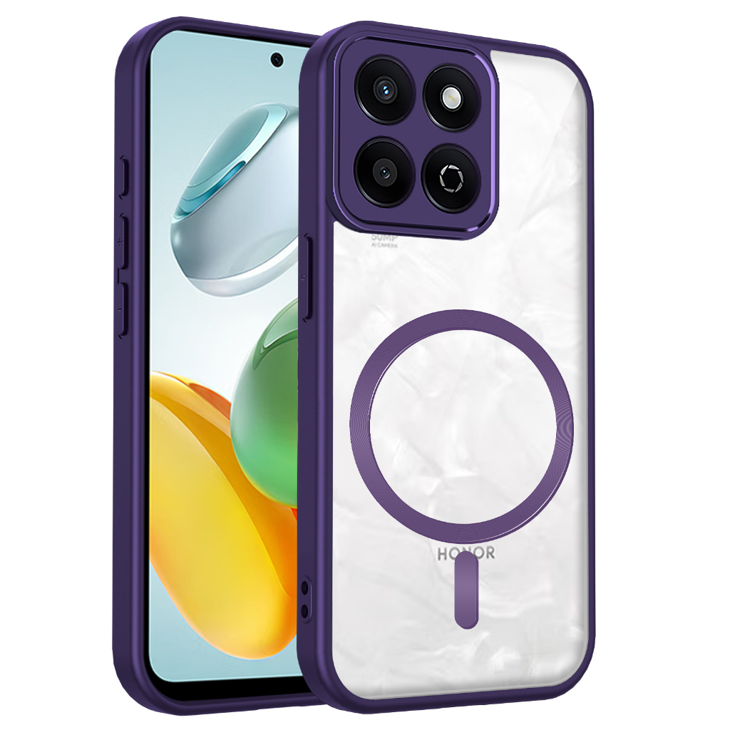 Ốp Điện Thoại Từ Tính Bảo Vệ Camera Chống Trầy Xước Phù Hợp Cho Honor 400 Lite 400 Pro X6C X7C Smar X8B X8C X9B Magic6 Lite X9C X60 Pro X9D X7D 400 Smart 4G 5G