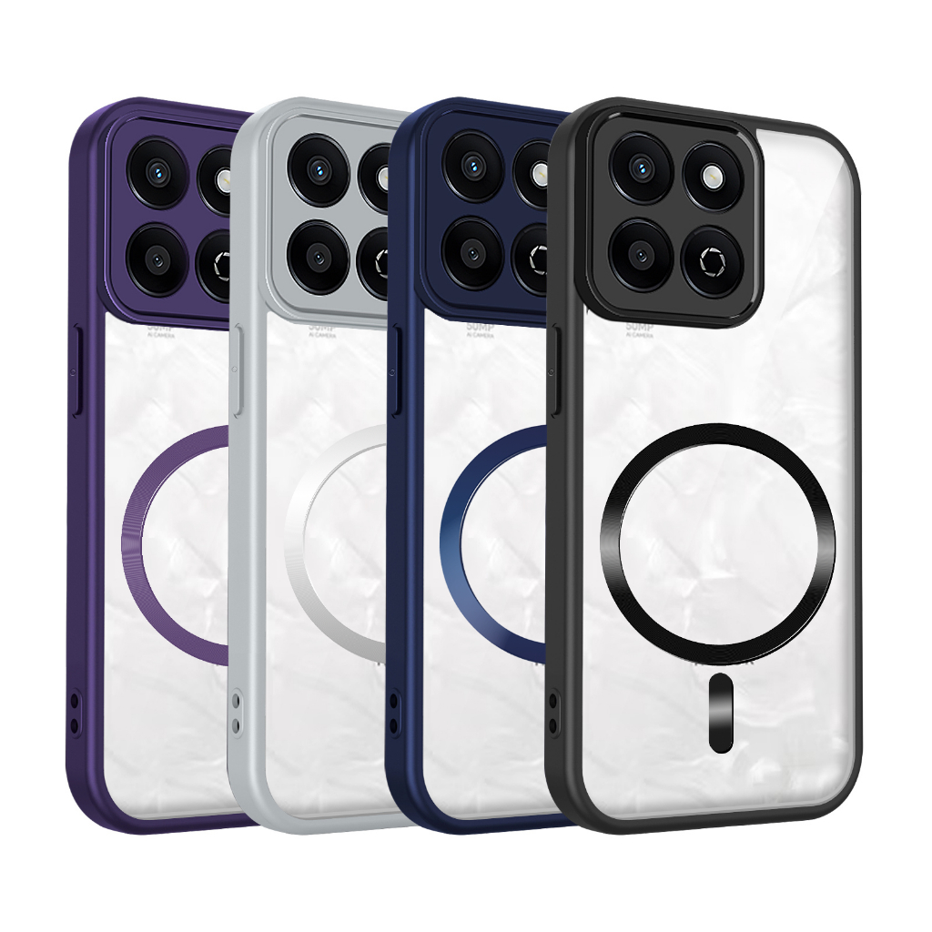 Ốp Điện Thoại Từ Tính Bảo Vệ Camera Chống Trầy Xước Phù Hợp Cho Honor 400 Lite 400 Pro X6C X7C Smar X8B X8C X9B Magic6 Lite X9C X60 Pro X9D X7D 400 Smart 4G 5G