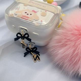 Điện Thoại Di Động Chống Bụi Cắm 1 Nơ Đen Rỗng 26 Chữ Cái Điện Thoại Di Động Chống Bụi Cắm