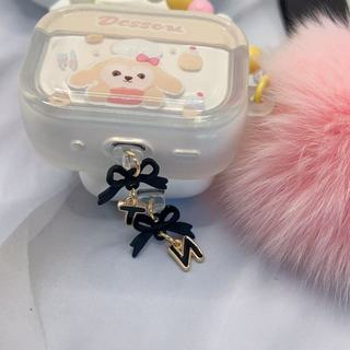 Điện Thoại Di Động Chống Bụi Cắm 1 Nơ Đen Rỗng 26 Chữ Cái Điện Thoại Di Động Chống Bụi Cắm