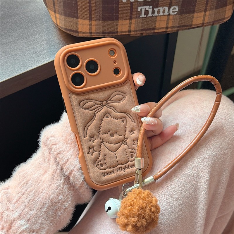 Ốp điện thoại chất liệu PU cho iPhone 17 Pro Max 16 pro max kitty