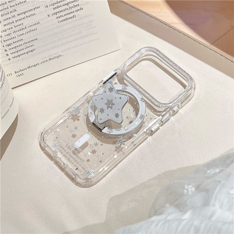 IPhone 17 Pro Max 16 pro max Họa tiết bông tuyết Chất liệu TPU Vỏ điện thoại xử lý IMD