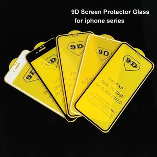 Kính Cường Lực 9D Bảo Vệ Màn Hình Cho IPhone 11 12 13 14 15 16 17 Pro Max XR XS Max 7 8 Plus Phim Bảo Vệ Chống Sốc