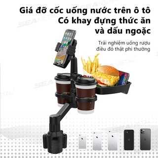 GHẾ Cốc Ô Tô Khay Mở Rộng Cho Thực Phẩm Uống Đồ Ăn Nhẹ Giá Đỡ Đa Năng Tự Động Điều Khiển Trung Tâm Bàn Cho Chai Hỗ Trợ Phụ Kiện