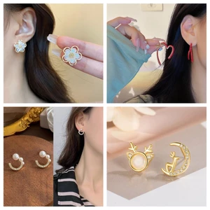 Trang sức thời trang mới retro - bông tai nhẹ sang trọng