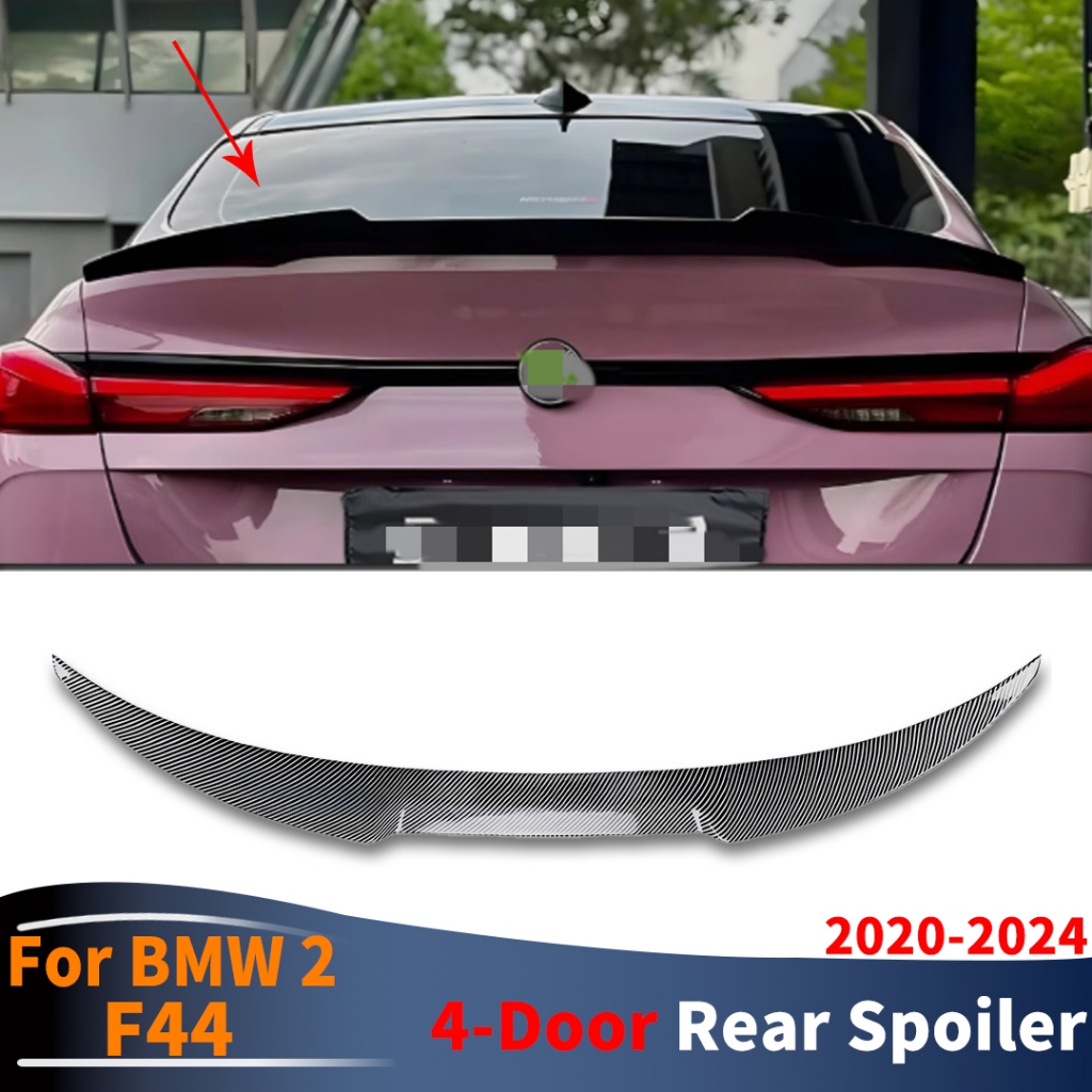 M4 Phong Cách Phía Sau Cánh Cho Xe BMW 2 Series F44 2020 2021 2022 2023 2024 Gran Coupe 4 Cửa Thân Cây Môi Spoiler Air Deflector Điều Chỉnh Phụ Kiện