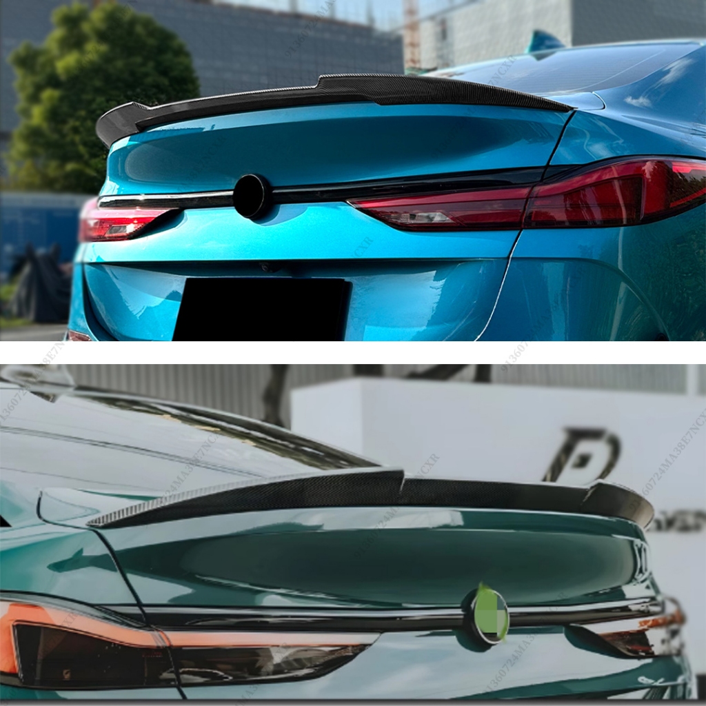 M4 Phong Cách Phía Sau Cánh Cho Xe BMW 2 Series F44 2020 2021 2022 2023 2024 Gran Coupe 4 Cửa Thân Cây Môi Spoiler Air Deflector Điều Chỉnh Phụ Kiện