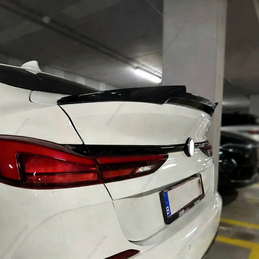 M4 Phong Cách Phía Sau Cánh Cho Xe BMW 2 Series F44 2020 2021 2022 2023 2024 Gran Coupe 4 Cửa Thân Cây Môi Spoiler Air Deflector Điều Chỉnh Phụ Kiện