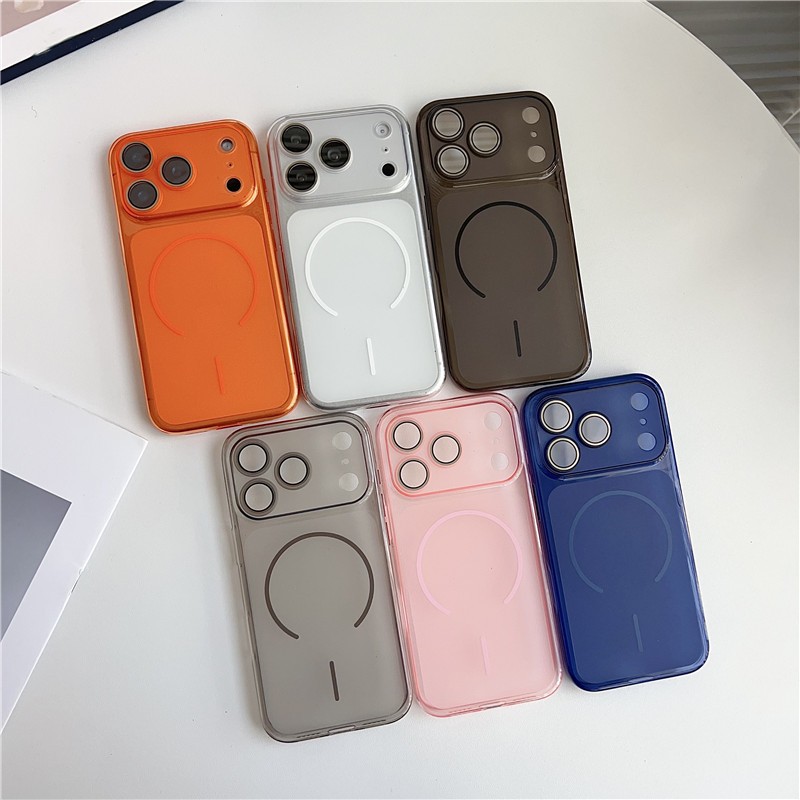 IPhone 17 Pro Max 16 pro max Siêu mỏng ngay lập tức biến thành vỏ mềm có vòng mịn màn hình lụa cho điện thoại di động