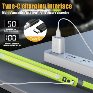 Đèn làm việc sạc lại 2000mAh, có móc treo và từ tính, phù hợp sử dụng ngoài trời
