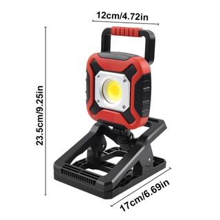 Đèn LED có kẹp từ tính, 3 chế độ ánh sáng, phù hợp cho công việc bàn, xưởng và sửa chữa ô tô.