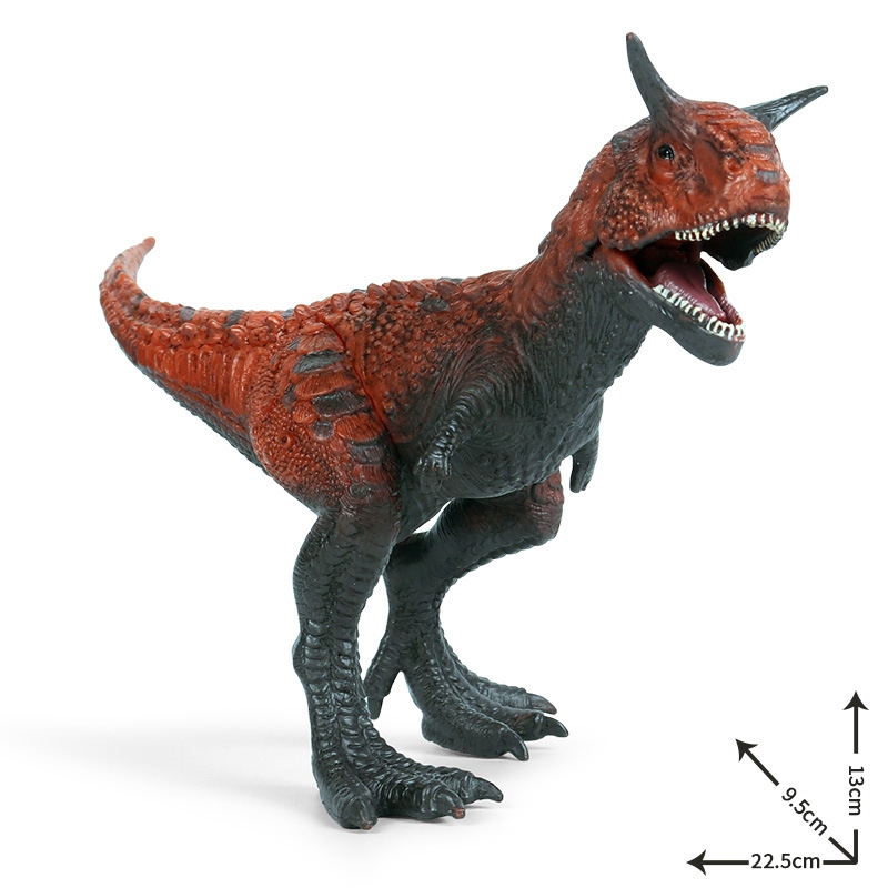 Carnotaurus Mô Phỏng Chắc Chắn Lớn Ăn Thịt Bò Rồng Kỷ Jura Khủng Long Đồ Chơi Bò Rồng Động Vật Mô Hình Tĩnh Nhựa Trang Trí